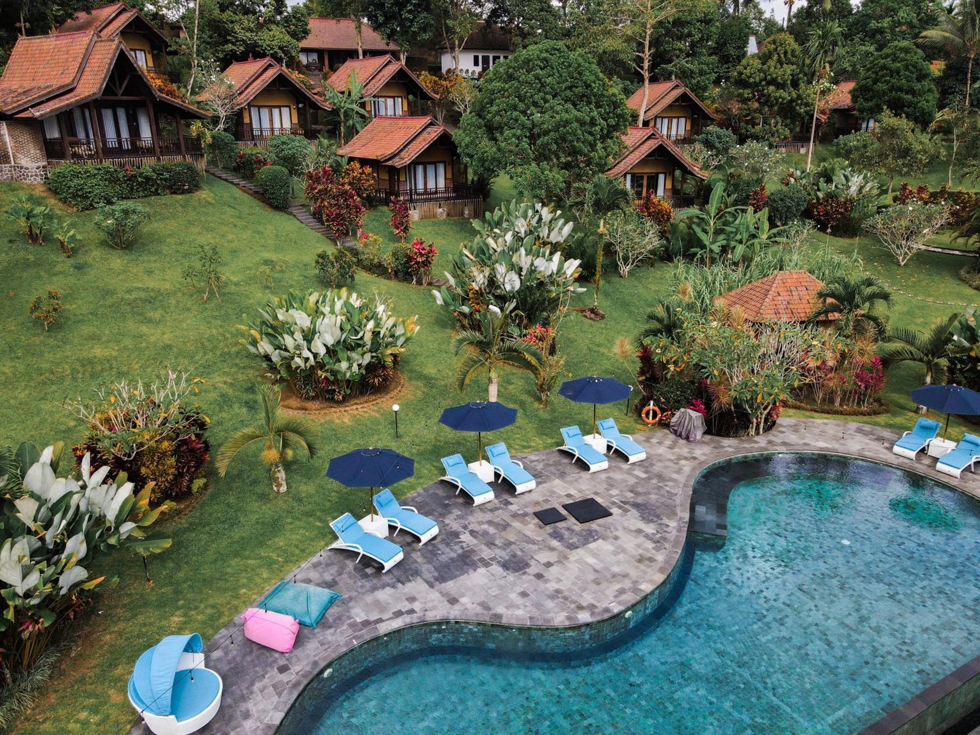 Ferienwohnung Bali Palms Selemadeg Exterior foto